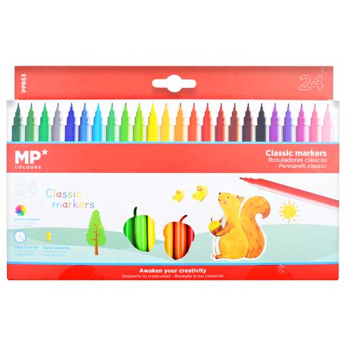 [8435464125600] 1 pochette de 24 feutres