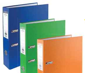 [8435250978274] Classeur rigide A4 XL 80 mm 2 anneaux avec une grande capacité de feuilles