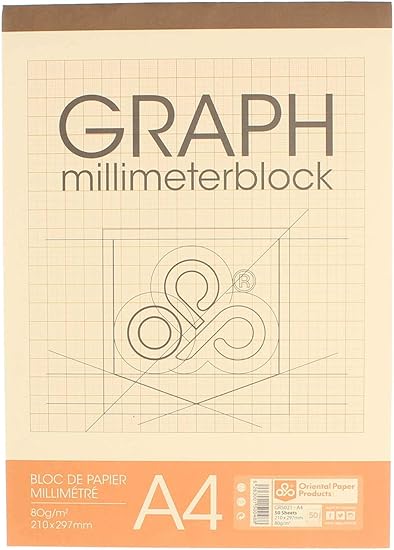 [5283001500488] Papier millimétré