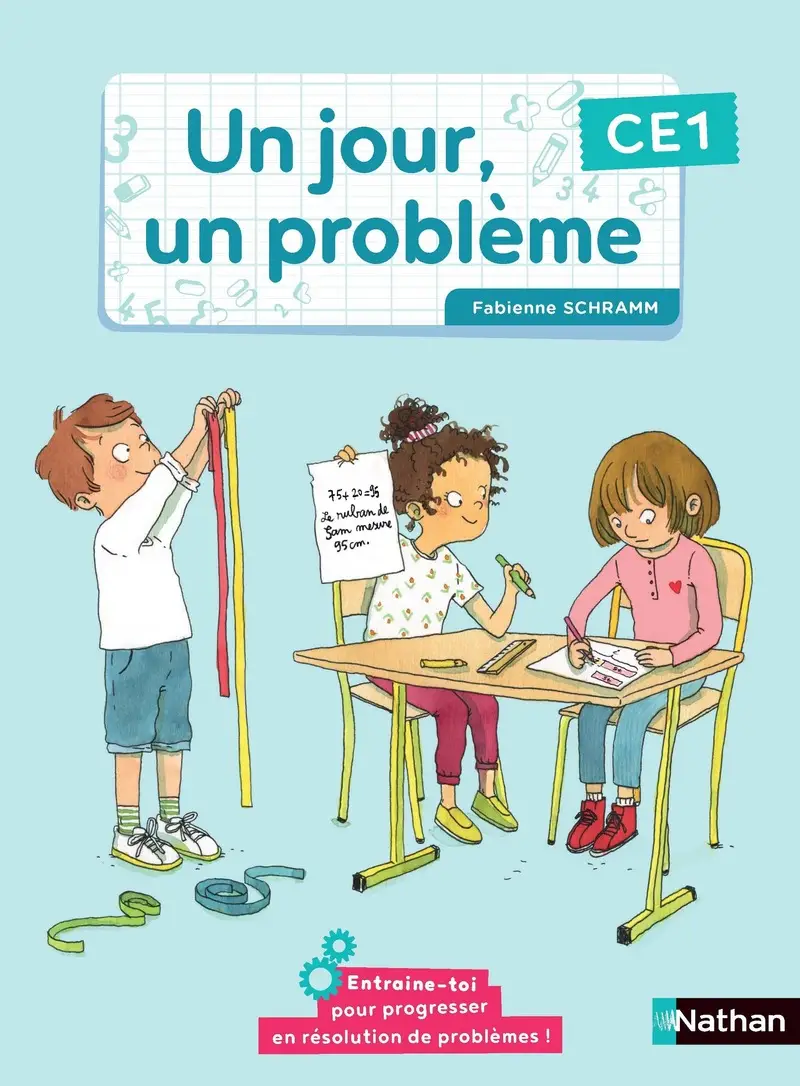 [9782091252001] "un jour un problème cahier
 de l'élève CE1  édition 2022 "