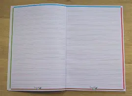 [5283001516687] 1 cahier 24 X 32-96 pages (Lined paper)