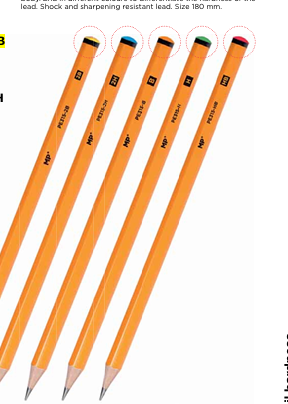 [8435464115052] Crayon mine à papier HB