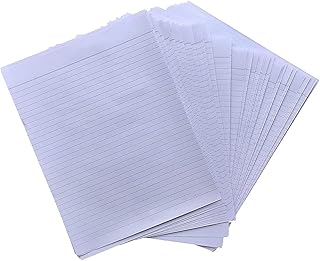 [5283023205637] Feuilles mobiles College Ruled Paper (Lignes doubles Lined Paper ) 200 pages