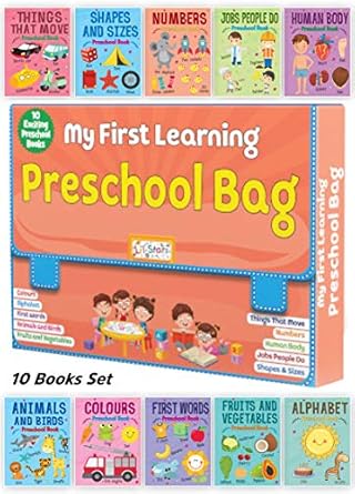 [9788131957745] My First Learning Preschool Bag - Set of 10