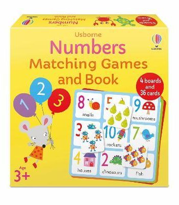 [9781474998130] NUMBERS MATCHING GAMES AND BOOK