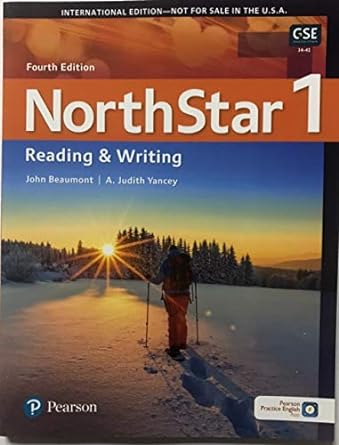 [9780135232613] Northstar Reading and Writing 1, 5th Edition, Pearson