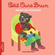 PETIT OURS BRUN AIME SA MAMAN