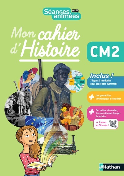 [9782091242811] SEANCES ANIMEES -MON CAHIER D'HISTOIRE CM2  NEW