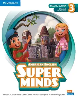 [9781108909303] Super Minds Second edition British English level 3 Beginners Workbook with Digital Pack